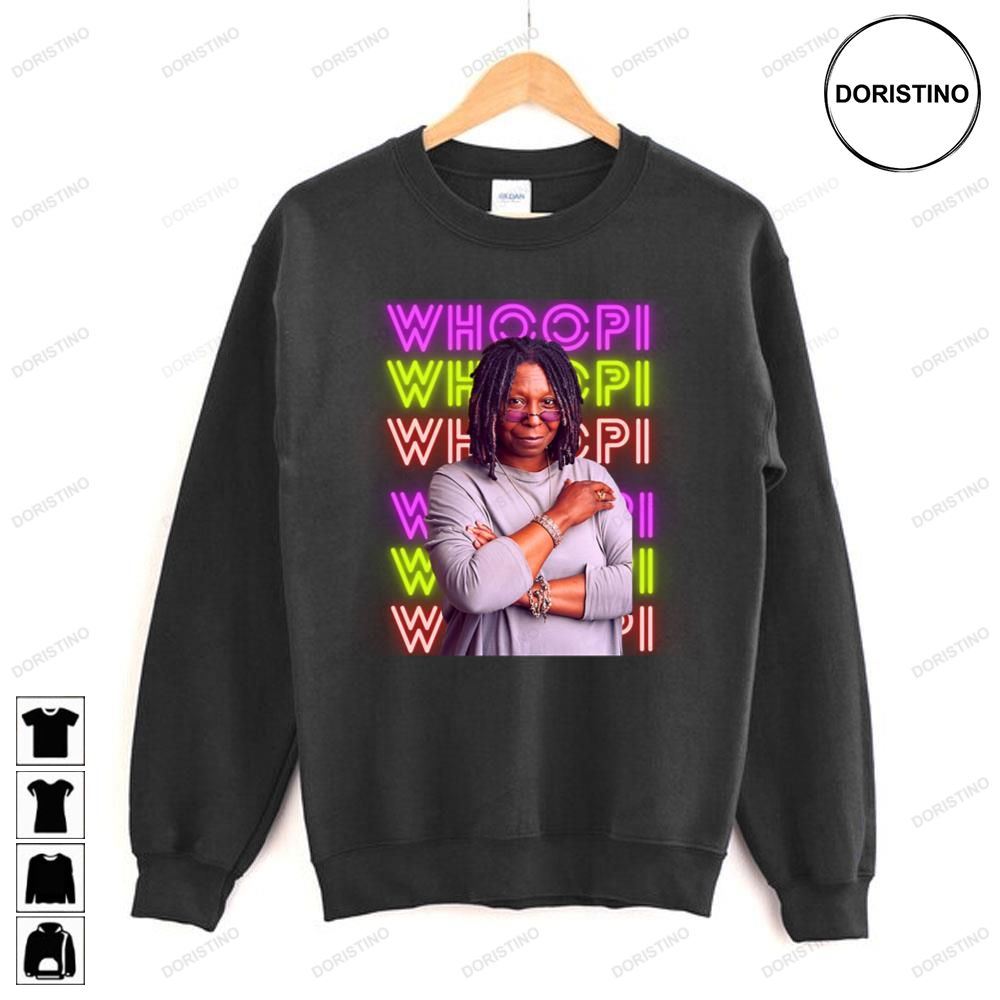 Neon Background Whoopi Goldberg Trending Style